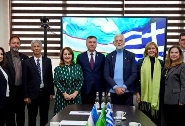 O‘ZBEKISTON VA GRETSIYA O‘RTASIDAGI HAMKORLIK ISTIQBOLLARI MUHOKAMA QILINDI
