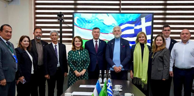 PROSPECTS FOR COOPERATION BETWEEN UZBEKISTAN AND GREECE DISCUSSED