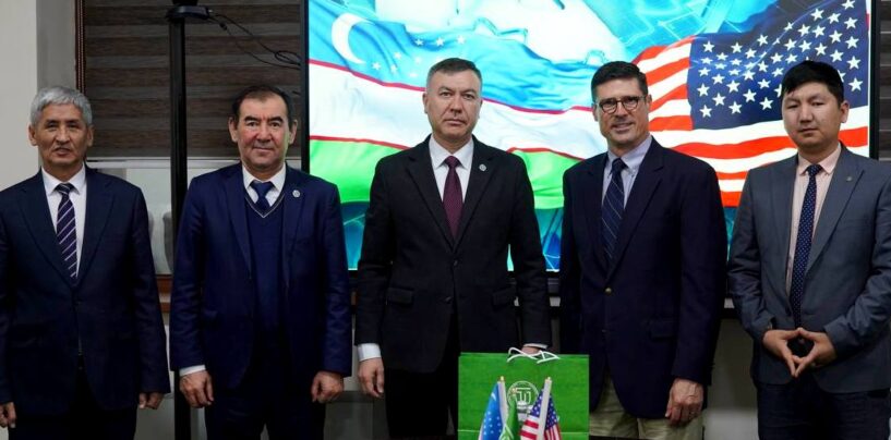 СОСТОЯЛСЯ ОБМЕН МНЕНИЯМИ ПО РЯДУ ПРОЕКТОВ С ПРОФЕССОРОМ УНИВЕРСИТЕТА БРИГАМА ЯНГА (США)