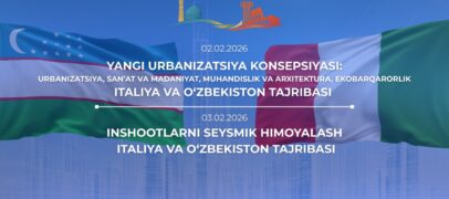 O‘ZBEKISTON VA ITALIYA MUTAXASSISLARI ISHTIROKIDA XALQARO SEMINAR BO‘LIB O‘TADI