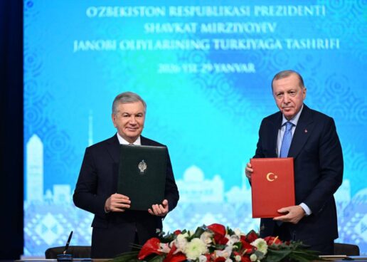 ПРЕЗИДЕНТ УЗБЕКИСТАНА И ТУРЦИИ ОБОЗНАЧИЛИ НОВЫЕ ПРИОРИТЕТЫ СОТРУДНИЧЕСТВА