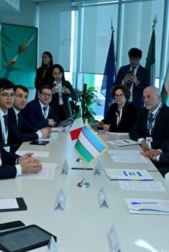 OʻZBEKISTON VA ITALIYA OLIY TAʼLIM VAZIRLARI OʻRTASIDA UCHRASHUV BOʻLIB OʻTDI