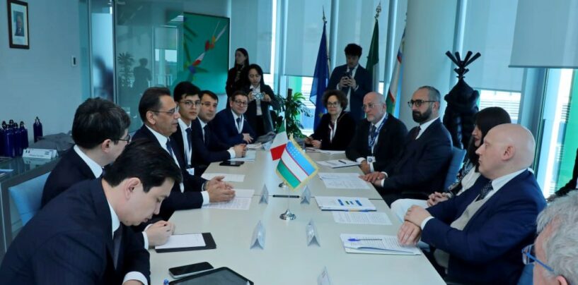 СОСТОЯЛАСЬ ВСТРЕЧА МИНИСТРОВ ВЫСШЕГО ОБРАЗОВАНИЯ УЗБЕКИСТАНА И ИТАЛИИ