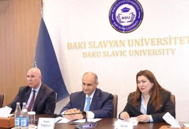 BOKU SLAVYAN UNIVERSITETIGA TASHRIF AMALGA OSHIRILDI