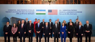OʻZBEKISTON VA AQSH OʻRTASIDA USTUVOR YOʻNALISHLAR BOʻYICHA QATOR BITIMLAR IMZOLANDI