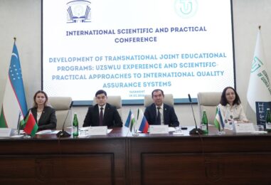 “TRANSMILLIY QO‘SHMA TA’LIM DASTURLARINING RIVOJLANISHI” MAVZUSIGA BAG’ISHLANGAN KONFERESIYA MUVAFFAQIYATLI YAKUNLANDI