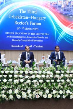 O‘ZBEKISTON-VENGRIYA REKTORLARINING UCHINCHI FORUMI O‘Z ISHINI BOSHLADI