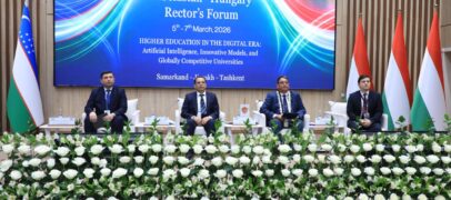 O‘ZBEKISTON-VENGRIYA REKTORLARINING UCHINCHI FORUMI O‘Z ISHINI BOSHLADI