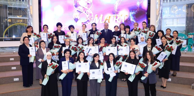 ILM-FAN VA TAʼLIMDA FAOL AYOLLAR 8-MART ARAFASIDA TAQDIRLANDI