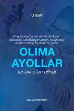&laquo;OLIMA AYOLLAR&raquo; TANLOVI E’LON QILINDI