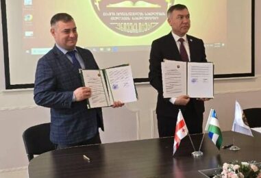 TELAVI DAVLAT UNIVERSITETI BILAN TA’LIM SOHASIDA HAMKORLIK O’RNATILDI