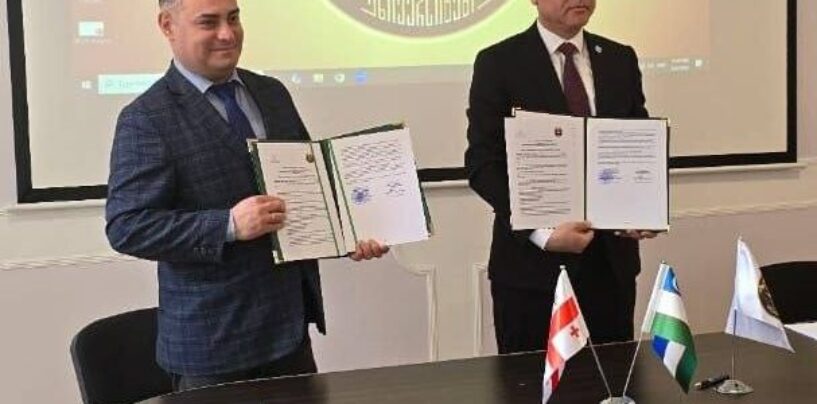 TELAVI DAVLAT UNIVERSITETI BILAN TA’LIM SOHASIDA HAMKORLIK O’RNATILDI