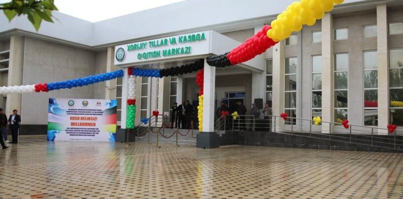 “XORIJIY TILLAR VA KASBGA OʻQITISH MARKAZI” OCHILDI