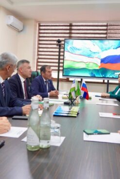 XALQARO AKADEMIK HAMKORLIK DOIRASIDA TALABALAR BILAN UCHRASHUV O‘TKAZILDI