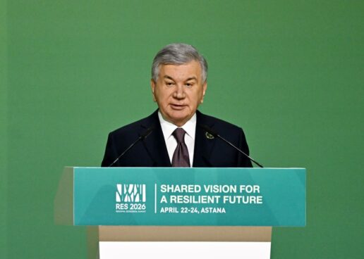 OʻZBEKISTON RESPUBLIKASI PREZIDENTI SHAVKAT MIRZIYOYEVNING MINTAQAVIY EKOLOGIK SAMMITDAGI NUTQI