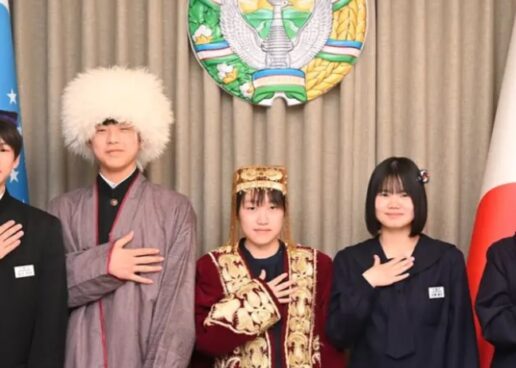 YAPONIYALIK O‘QUVCHILAR O‘ZBEKISTON BILAN TANISHDI