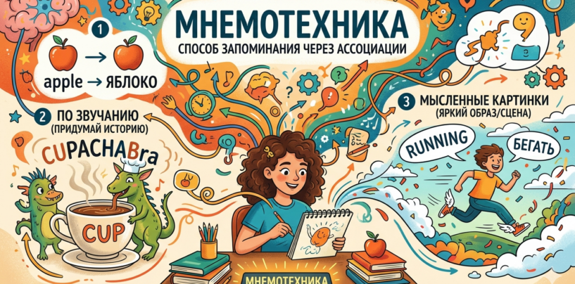 5 ЭФФЕКТИВНЫХ МЕТОДОВ ЗАПОМИНАНИЯ ИНОСТРАННЫХ СЛОВ