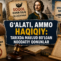 G‘ALATI, AMMO HAQIQIY: TARIXDA MAVJUD BO‘LGAN NOODATIY QONUNLAR