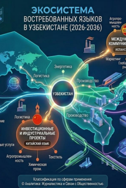 КАКИЕ ИНОСТРАННЫЕ ЯЗЫКИ БУДУТ ВОСТРЕБОВАНЫ В УЗБЕКИСТАНЕ В БЛИЖАЙШИЕ 10 ЛЕТ