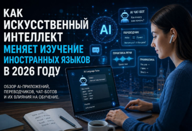 КАК ИСКУССТВЕННЫЙ ИНТЕЛЛЕКТ МЕНЯЕТ ИЗУЧЕНИЕ ИНОСТРАННЫХ ЯЗЫКОВ В 2026 ГОДУ