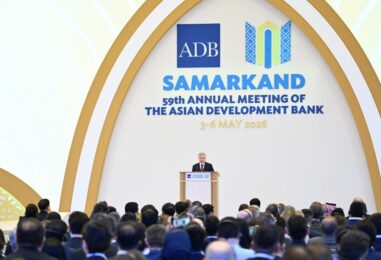 DAVLATIMIZ RAHBARI OSIYO TARAQQIYOT BANKI BOSHQARUVCHILARI KENGASHINING 59-YILLIK YIGʻILISHIDA ISHTIROK ETMOQDA