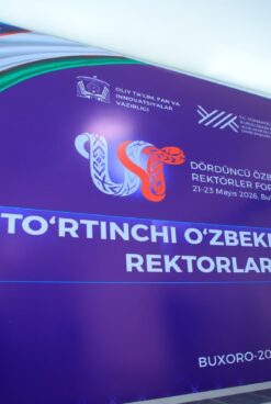O‘ZBEKISTON–TURKIYA REKTORLARI IV FORUMI BO’LIB O’TMOQDA