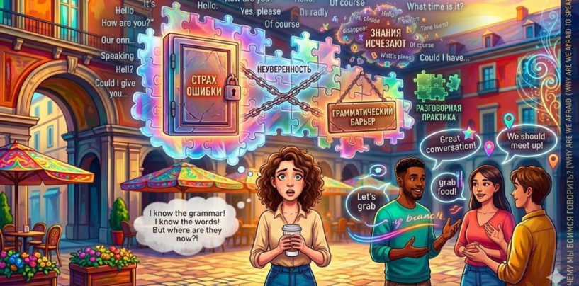 WHAT PREVENTS PEOPLE FROM SPEAKING A FOREIGN LANGUAGE FLUENTLY?