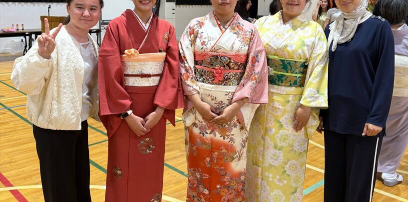 STUDENTS FROM UZBEKISTAN PARTICIPATE IN SUMMER PROGRAM AT HIGASHIKAWA JAPANESE LANGUAGE SCHOOL