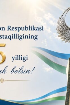 MUSTAQILLIGIMIZNING 35 YILLIGI MUBORAK BOʻLSIN, AZIZ YURTDOSHLAR!