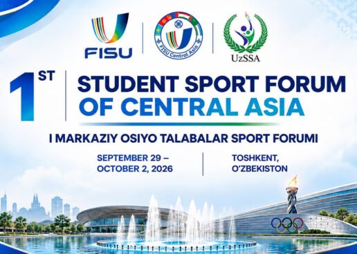 I MARKAZIY OSIYO TALABALAR SPORTI FORUMI OʻTKAZILADI